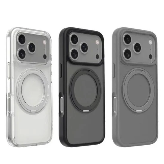 Torrii Torero (Stand Case+Magsafe Compatible) For Iphone 17 Pro  (6.3&rdquo;) - Clear